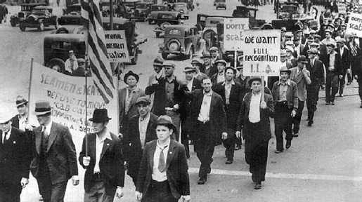 Забастовка портов Западного побережья 1934 года, США 