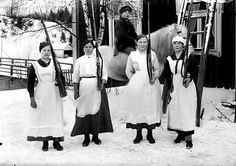 Финские женщины-красногвардейцы