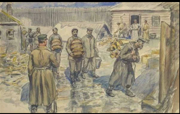 Иван Владимиров, "И.В. Джугашвили (Сталин) в заключении". (1930-е)