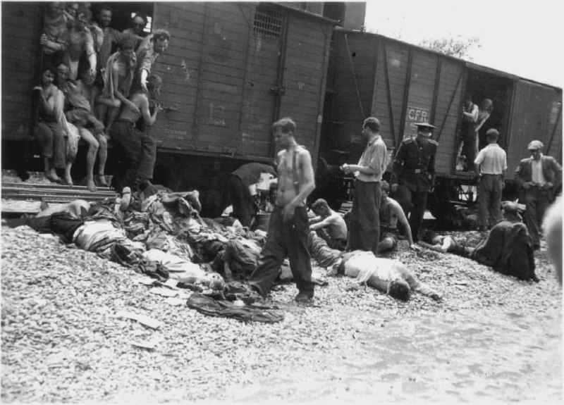 Ясских евреев грузят в "поезда смерти", чтобы уничтожить в Трансистрии