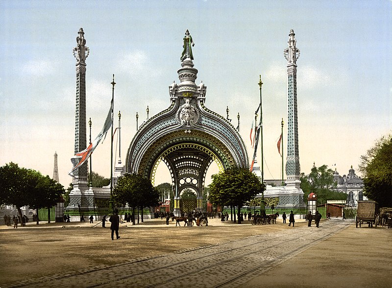 Всемирная выставка в Париже 1900 г. Главный вход