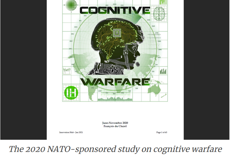 Спонсируемые НАТО исследования 2020 г. по "когнитивным войнам"