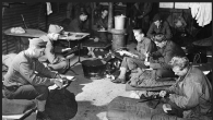 Воюя с гитлеровской Германией и её союзниками, американский империализм (редкий случай!) "работал" на прогресс, причём не только вовне, но и внутри. Как в крестьянине или ремесленнике борются труженик и собственник, в людях...
