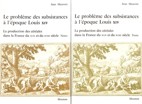 Основное произведение Жана Мёвре "Проблема существования в эпоху Людовика 14го"