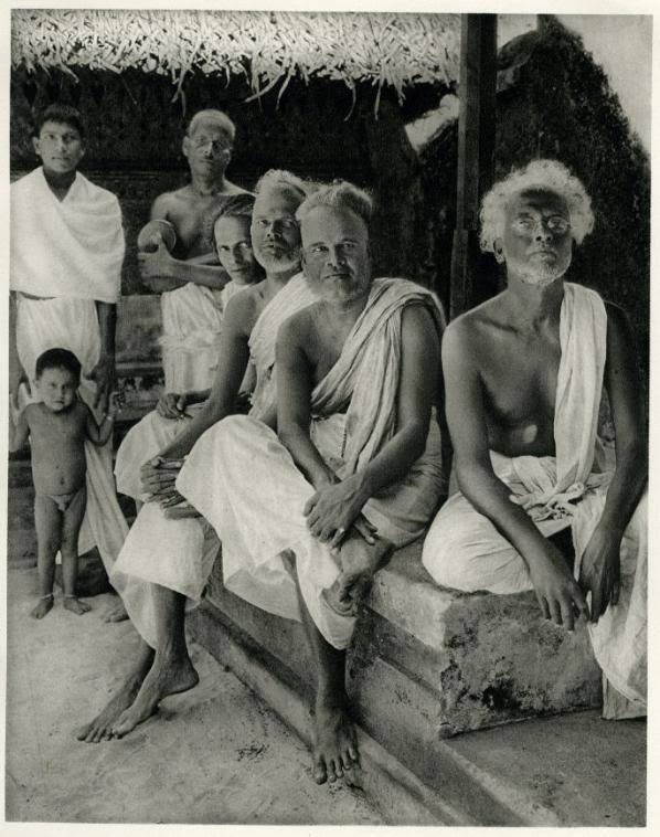 Наярская семья на Малабарском берегу, 1928 г.